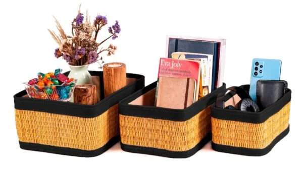 tmp-56a5f61f-e4cc-4729-b5f5-d5a7fec19fc7 Elegant Smar Baskets - Black